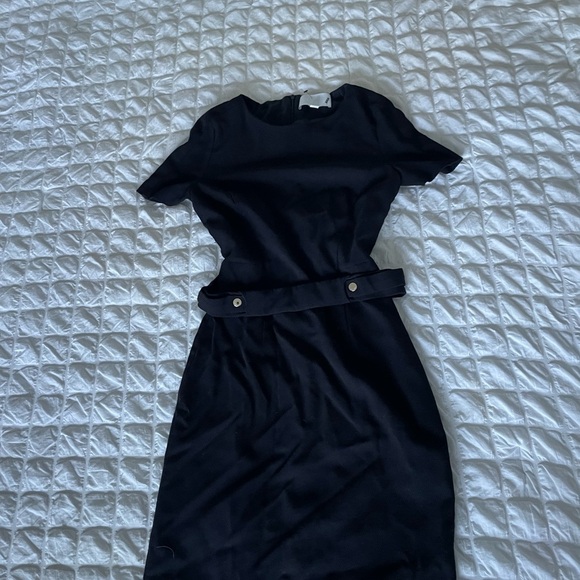Hugo Boss black Desulea belted midi dress - Picture 6 of 16
